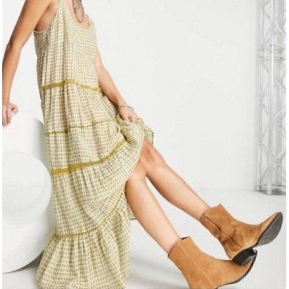 Free People Midnight Dance Print Maxi Slip Dress - Picture 5 of 10